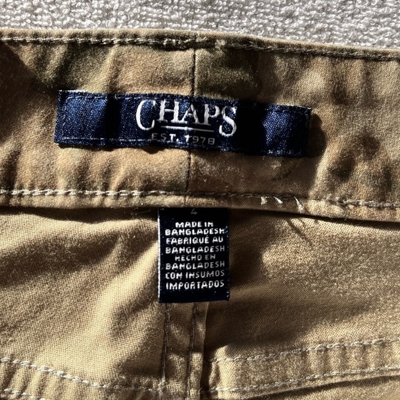 NWT Chaps Camo Print Mid-rise Slim Leg Super Stretch Skinny Pant 4 - Picture 9 of 16